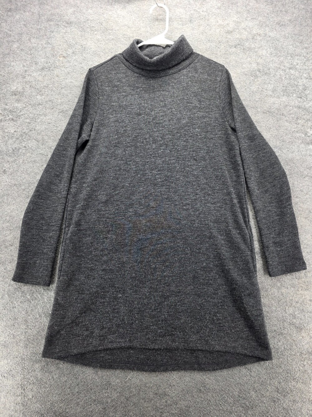 Leith Dress Womens Small Long Sleeve Gray Turtleneck